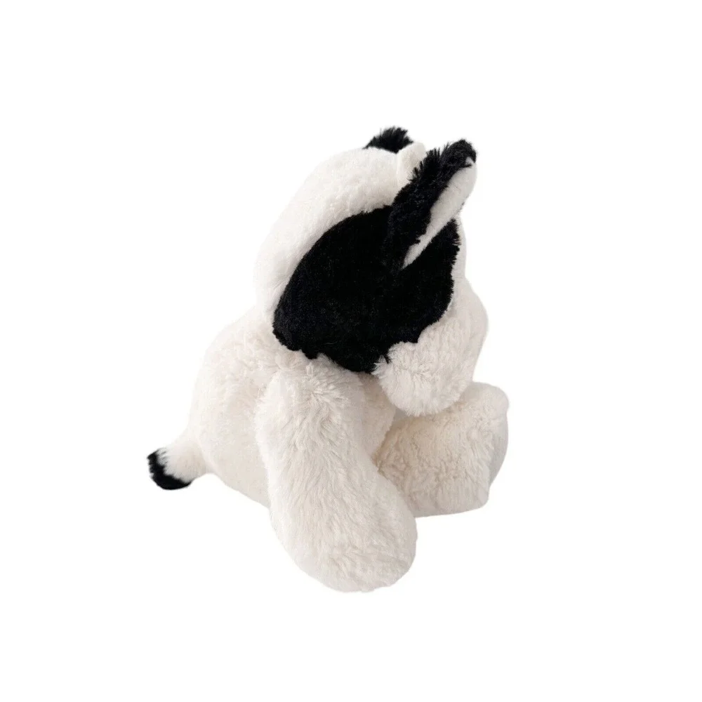 BJ Toy Co Plush Black & White Cow Stuffed Animal 12